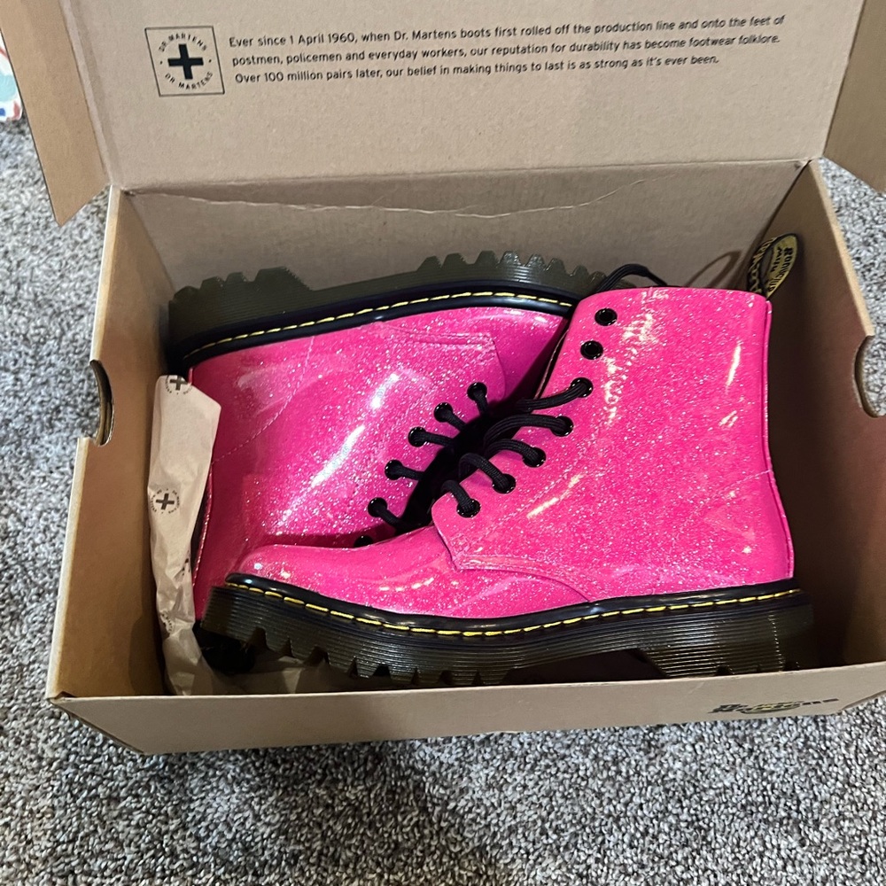 Hot Pink “Luana” Dr. Martens